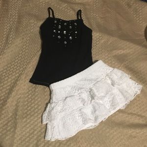 Girls size 6/7 6/6X outfit